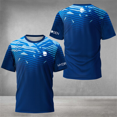 Μοντέρνα καλοκαιρινά ελαφριά ανδρικά αθλητικά μπλουζάκια που αναπνέουν casual φαρδιά ρούχα τένις με κοντά μανίκια νέα υπερμεγέθη αθλητικά