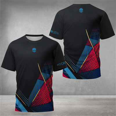 Μοντέρνα καλοκαιρινά ελαφριά ανδρικά αθλητικά μπλουζάκια που αναπνέουν casual φαρδιά ρούχα τένις με κοντά μανίκια νέα υπερμεγέθη αθλητικά