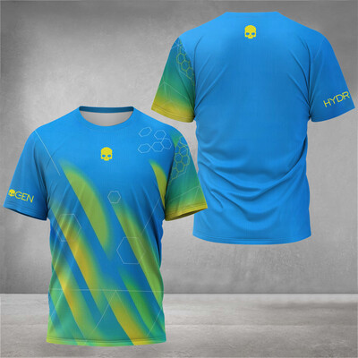 Μοντέρνα καλοκαιρινά ελαφριά ανδρικά αθλητικά μπλουζάκια που αναπνέουν casual φαρδιά ρούχα τένις με κοντά μανίκια νέα υπερμεγέθη αθλητικά