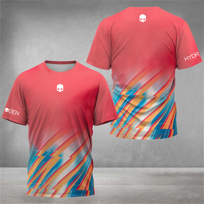 Μοντέρνα καλοκαιρινά ελαφριά ανδρικά αθλητικά μπλουζάκια που αναπνέουν casual φαρδιά ρούχα τένις με κοντά μανίκια νέα υπερμεγέθη αθλητικά