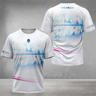 Μοντέρνα καλοκαιρινά ελαφριά ανδρικά αθλητικά μπλουζάκια που αναπνέουν casual φαρδιά ρούχα τένις με κοντά μανίκια νέα υπερμεγέθη αθλητικά