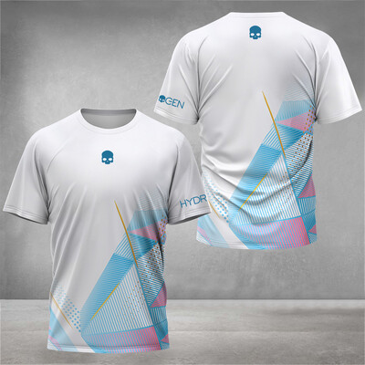 Μοντέρνα καλοκαιρινά ελαφριά ανδρικά αθλητικά μπλουζάκια που αναπνέουν casual φαρδιά ρούχα τένις με κοντά μανίκια νέα υπερμεγέθη αθλητικά