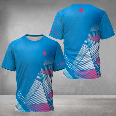 Μοντέρνα καλοκαιρινά ελαφριά ανδρικά αθλητικά μπλουζάκια που αναπνέουν casual φαρδιά ρούχα τένις με κοντά μανίκια νέα υπερμεγέθη αθλητικά