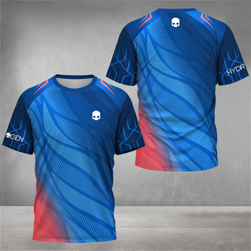 Μοντέρνα καλοκαιρινά ελαφριά ανδρικά αθλητικά μπλουζάκια που αναπνέουν casual φαρδιά ρούχα τένις με κοντά μανίκια νέα υπερμεγέθη αθλητικά