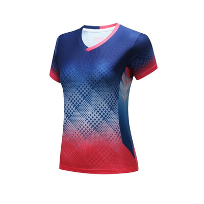 Tricou tenis de masă bărbați femei tricou sport cu mânecă scurtă cu imprimare 3D haine de badminton cămașă de ping-pong pentru cupluri modele de vară 2024