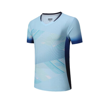 Tricou tenis de masă bărbați femei tricou sport cu mânecă scurtă cu imprimare 3D haine de badminton cămașă de ping-pong pentru cupluri modele de vară 2024