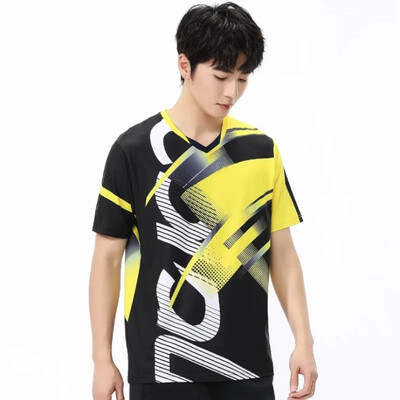 Muškarci Žene Djeca Tenis Ping Pong Majice kratkih rukava Sportske majice Brzo sušeći Obiteljski ljetni dres za badminton Odbojka