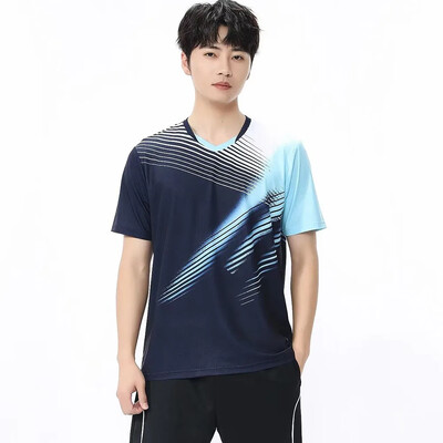 Muškarci Žene Djeca Tenis Ping Pong Majice kratkih rukava Sportske majice Brzo sušeći Obiteljski ljetni dres za badminton Odbojka