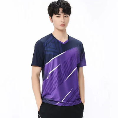 Muškarci Žene Djeca Tenis Ping Pong Majice kratkih rukava Sportske majice Brzo sušeći Obiteljski ljetni dres za badminton Odbojka