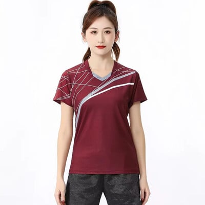 Muškarci Žene Djeca Tenis Ping Pong Majice kratkih rukava Sportske majice Brzo sušeći Obiteljski ljetni dres za badminton Odbojka