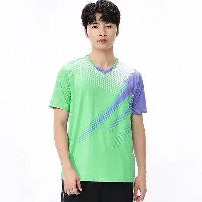 Muškarci Žene Djeca Tenis Ping Pong Majice kratkih rukava Sportske majice Brzo sušeći Obiteljski ljetni dres za badminton Odbojka