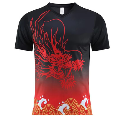 Timska majica za stolni tenis Muškarci Ženske Pingpong T-Shirt Brzosušeća teretana Fitness Trening Majice kratkih rukava Sportske majice za trčanje