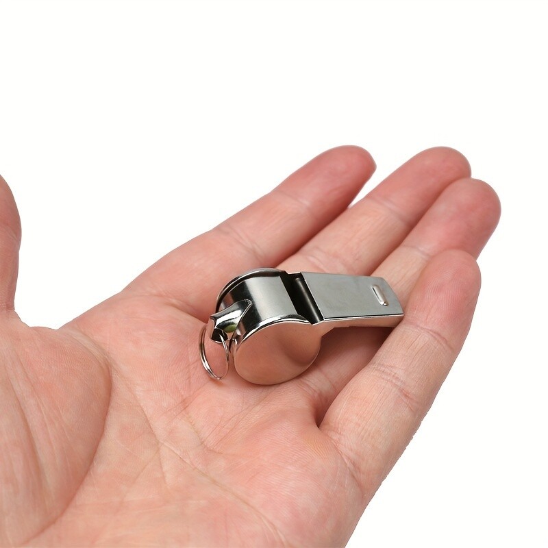 1/10 komada metalnih zviždaljki od nehrđajućeg čelika, profesionalna zviždaljka za treniranje nogometnih i košarkaških sportskih sudaca