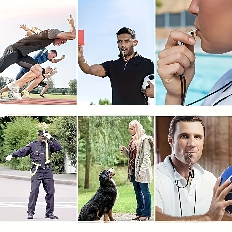 1/10 komada metalnih zviždaljki od nehrđajućeg čelika, profesionalna zviždaljka za treniranje nogometnih i košarkaških sportskih sudaca