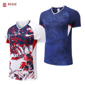 Κοντό μανίκι τένις Ανδρικό και γυναικείο μπλουζάκι μπάντμιντον πινγκ πονγκ γρήγορου στεγνώματος Pickleball Ice Silk αναπνεύσιμο αθλητικό μπλουζάκι