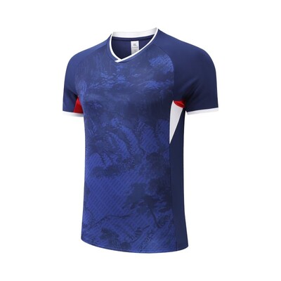 Κοντό μανίκι τένις Ανδρικό και γυναικείο μπλουζάκι μπάντμιντον πινγκ πονγκ γρήγορου στεγνώματος Pickleball Ice Silk αναπνεύσιμο αθλητικό μπλουζάκι