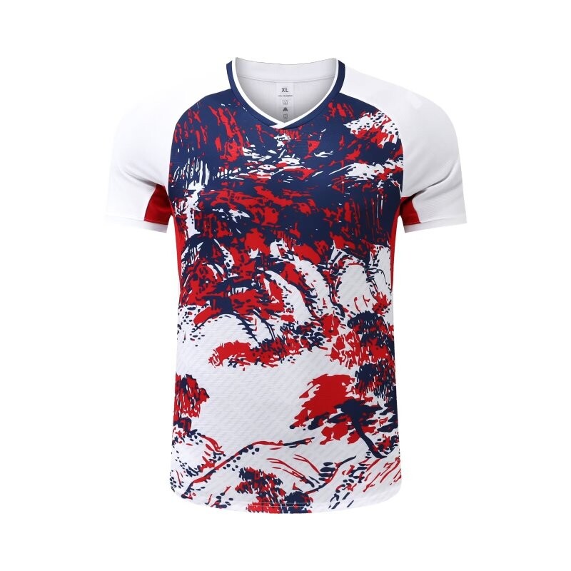 Κοντό μανίκι τένις Ανδρικό και γυναικείο μπλουζάκι μπάντμιντον πινγκ πονγκ γρήγορου στεγνώματος Pickleball Ice Silk αναπνεύσιμο αθλητικό μπλουζάκι