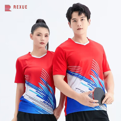 Haine de badminton Bărbați Femei Tenis de masă Pickleball Tricou cu mânecă scurtă Îmbrăcăminte de tenis Tricou de antrenament pentru competiție, absorbant de transpirație