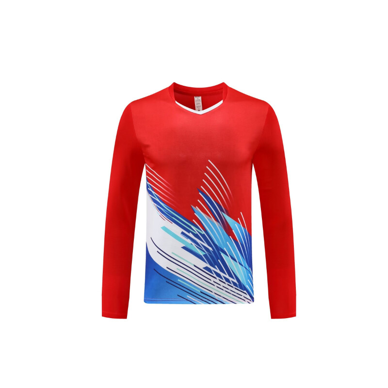 Φθινοπωρινό μακρυμάνικο μπλουζάκι πινγκ πονγκ με λαιμόκοψη με λαιμόκοψη Unisex μπάντμιντον Τζέρσεϊ Ανδρικές Γυναικείες Παιδικό Πινγκ πονγκ Πουκάμισο Pickleball Ρούχα