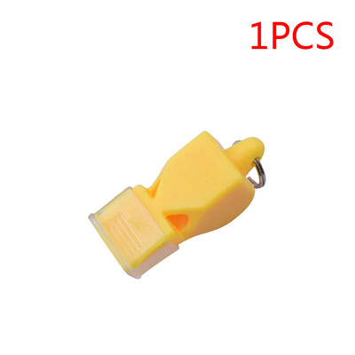 1/3/5 KOM Plastična zviždaljka Sportska zviždaljka Prijenosna zviždaljka s glasnim i jasnim zvukom, višenamjenska za nogomet, košarku, sportove