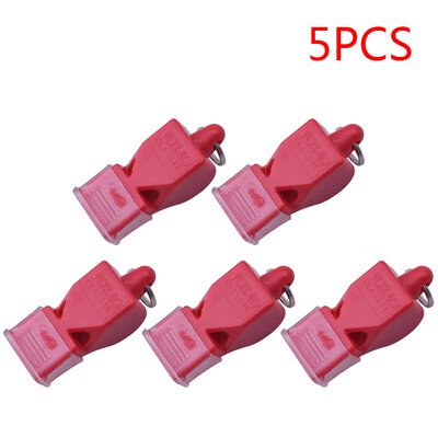 1/3/5 KOM Plastična zviždaljka Sportska zviždaljka Prijenosna zviždaljka s glasnim i jasnim zvukom, višenamjenska za nogomet, košarku, sportove