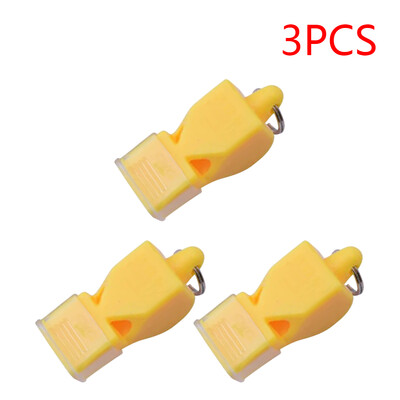 1/3/5 KOM Plastična zviždaljka Sportska zviždaljka Prijenosna zviždaljka s glasnim i jasnim zvukom, višenamjenska za nogomet, košarku, sportove