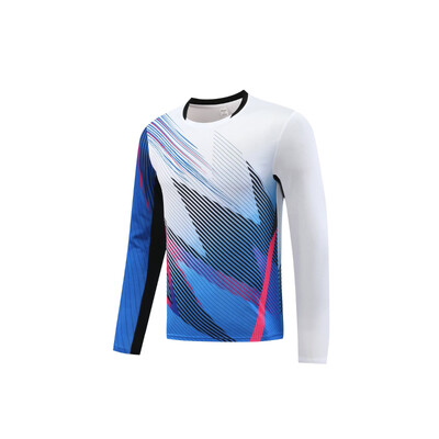 Μακρυμάνικο πουκάμισο μπάντμιντον Unisex Πινγκ πονγκ Τζέρσεϊ V λαιμόκοψη Πουκάμισο πινγκ πονγκ Ένδυση Ανδρικά Γυναικεία Επαγγελματικά Ρούχα Pickleball