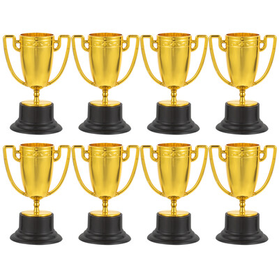 8 бр. Трофей Играчка Отборни подаръци Бейзбол за деца Трофеи Възрастни Игра Награди Малки играчки Мини злато Знаменитост