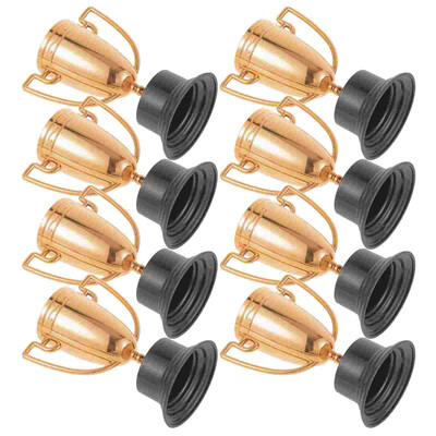 8 бр. Трофей Играчка Отборни подаръци Бейзбол за деца Трофеи Възрастни Игра Награди Малки играчки Мини злато Знаменитост