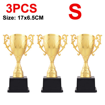 Plastična zlatna nagrada Pehar Nogometne medalje Nagradni pehar Rane obrazovne igračke Nogometni darovi za školu igre