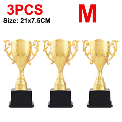 Plastična zlatna nagrada Pehar Nogometne medalje Nagradni pehar Rane obrazovne igračke Nogometni darovi za školu igre