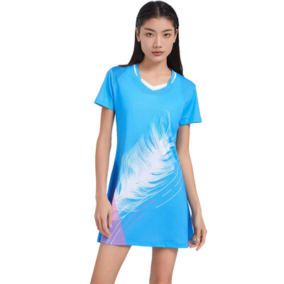 Sport Badminton Ženska teniska haljina kratkih rukava Stolni tenis Golf Žensko odijelo Teniska haljina za trčanje za djevojčice Ženske majice za jogu