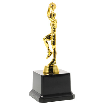 Personalized Trophy Plastic Basketball Figur Trophy Prime for Tournaments Competitions (Χρυσή)