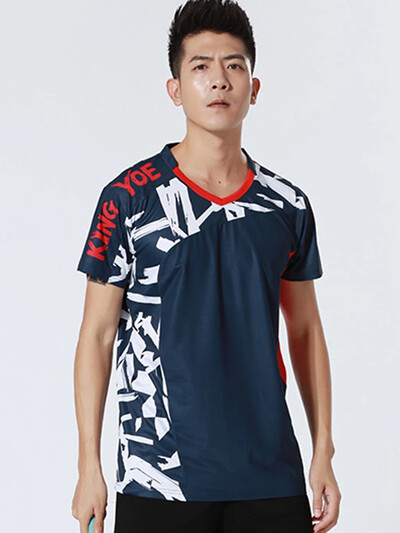 „Faztonvg“ nauji badmintono drabužiai, greitai džiūstantys, kvėpuojanti badmintono suknelė, laisvalaikio liekna sportinė apranga trumpomis rankovėmis marškinėliai porai