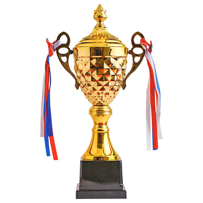 Zlatni trofej Visina pehara 33 cm Nogometni trofej Metalni sportski trofej Pobjednički trofeji Nagradni trofej za pobjednike, djecu i odrasle