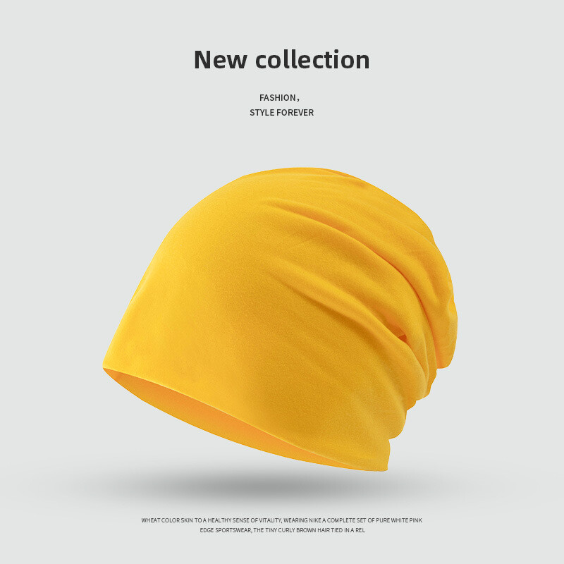 Трансгранични шапки, модерни есенни и зимни шапки, летни шапки за изолация, тънки нощни шапки, дамски шапки с тюрбан, шапки Baotou в корейски стил за мъже