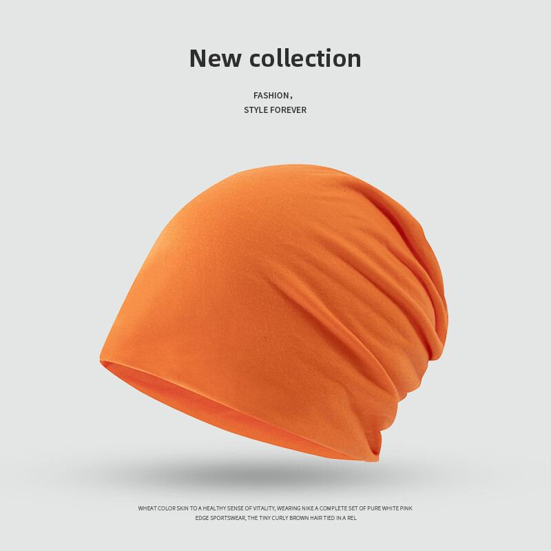 Трансгранични шапки, модерни есенни и зимни шапки, летни шапки за изолация, тънки нощни шапки, дамски шапки с тюрбан, шапки Baotou в корейски стил за мъже