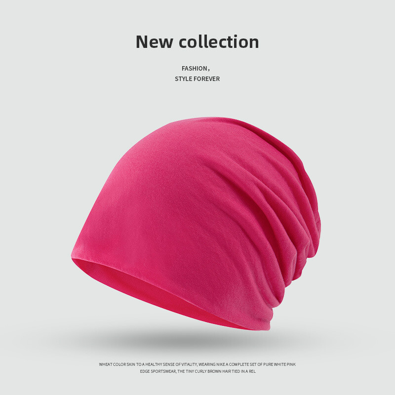 Трансгранични шапки, модерни есенни и зимни шапки, летни шапки за изолация, тънки нощни шапки, дамски шапки с тюрбан, шапки Baotou в корейски стил за мъже