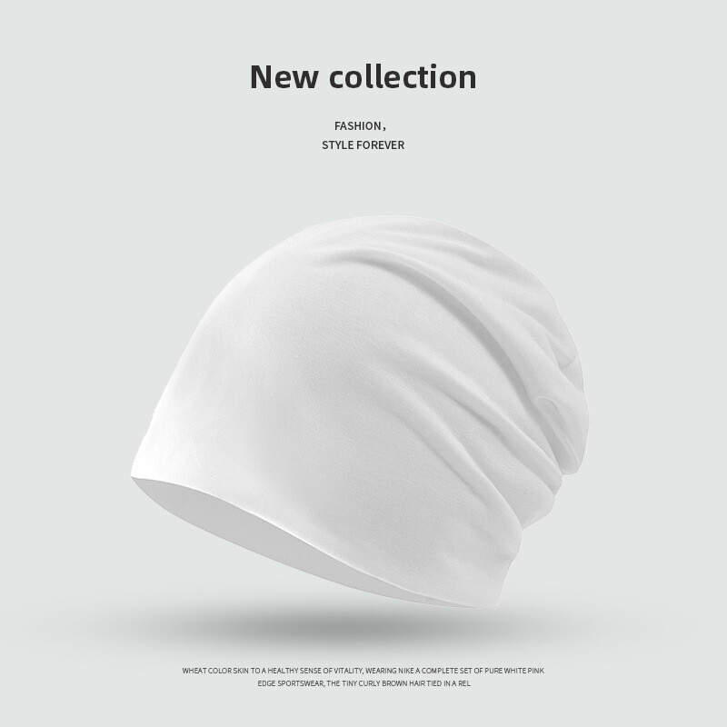 Трансгранични шапки, модерни есенни и зимни шапки, летни шапки за изолация, тънки нощни шапки, дамски шапки с тюрбан, шапки Baotou в корейски стил за мъже