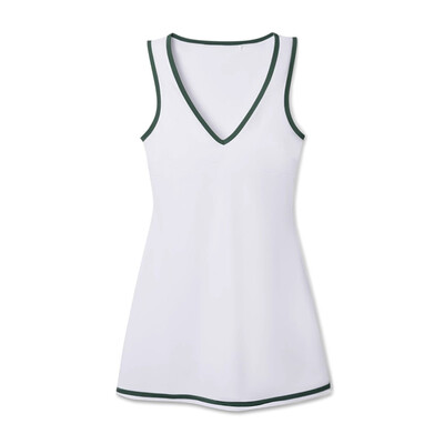 Sean Tsing® Tenisa golfa kleitas ar iekšpuses šortiem Sieviešu meiteņu elastīga sporta kleita bez piedurknēm treniņam badmintonam