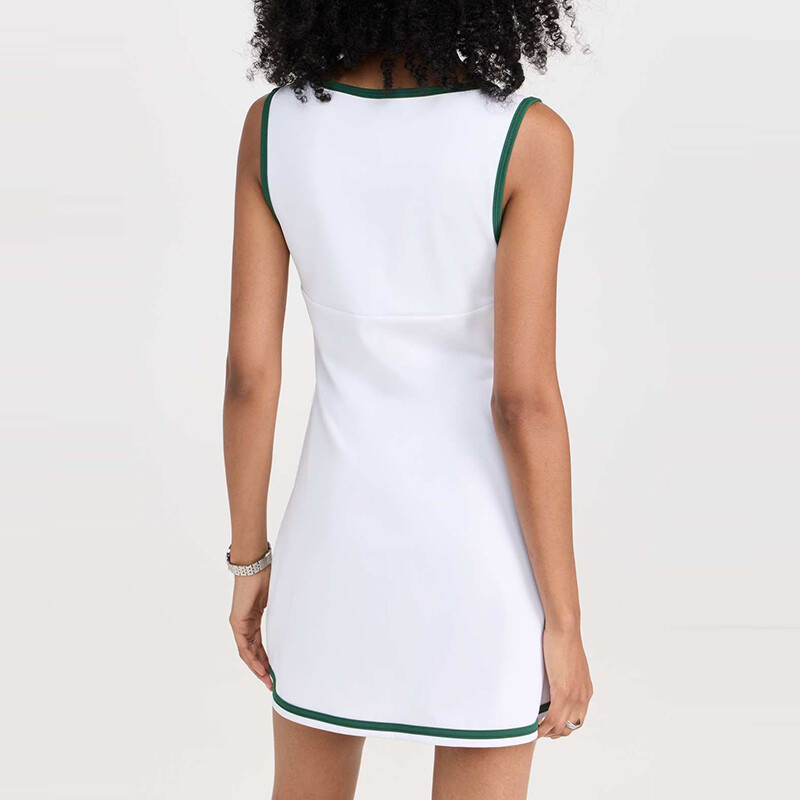 Sean Tsing® Tenisa golfa kleitas ar iekšpuses šortiem Sieviešu meiteņu elastīga sporta kleita bez piedurknēm treniņam badmintonam