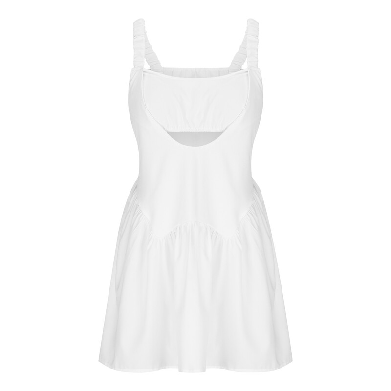 Naiste tennisekleit ühes tükis Slim Fit, pehmed spordikomplektid, golfi sulgpall Skorts, seljatugi, rinnapatjadega dressid Joogakostüümid