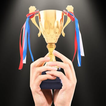 Trophy Award Metal Gold Achievement Trophies Large Award Trophy Cups Ύψος 23cm Αγώνας Αγώνας Trophy Sports Competition Trophy