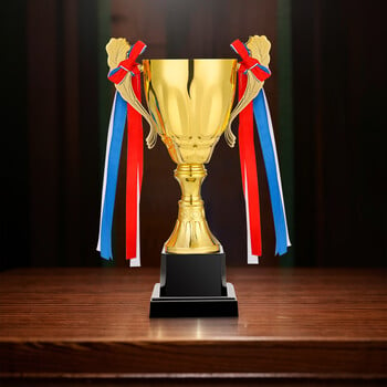 Trophy Award Metal Gold Achievement Trophies Large Award Trophy Cups Ύψος 23cm Αγώνας Αγώνας Trophy Sports Competition Trophy