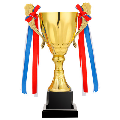 Trofejas balva Metāls Zelts Sasniegumu trofejas Lielas Balvas Trofejas Kauss Augstums 23 cm Spēle Match Trophy Sporta sacensību trofeja