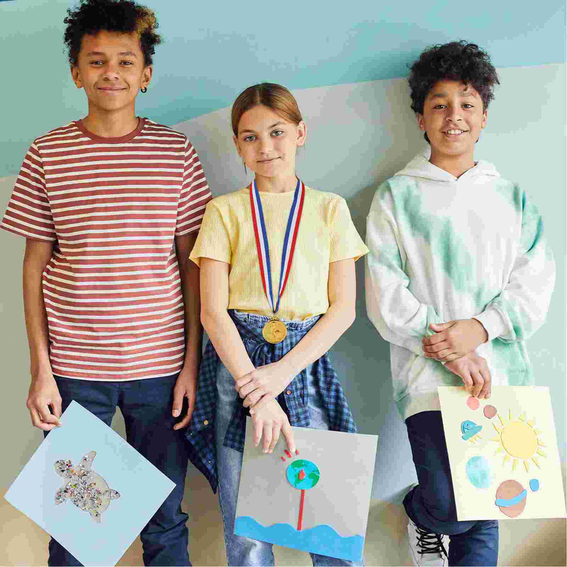 12 gab. Futbols Futbola kausa medaļa Studentu balvas medaļas Golfs par futbola balvu bērnam