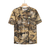 S-6XL vyriški medžiokliniai marškinėliai Kamufliažiniai marškinėliai sportiniai žygiams lauke vyriški marškinėliai greitai išdžiūstantys, drėgmę sugeriantys JAV dydis