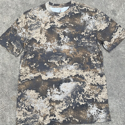 S-6XL vyriški medžiokliniai marškinėliai Kamufliažiniai marškinėliai sportiniai žygiams lauke vyriški marškinėliai greitai išdžiūstantys, drėgmę sugeriantys JAV dydis