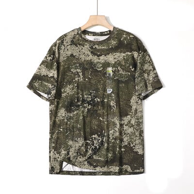 S-6XL vyriški medžiokliniai marškinėliai Kamufliažiniai marškinėliai sportiniai žygiams lauke vyriški marškinėliai greitai išdžiūstantys, drėgmę sugeriantys JAV dydis