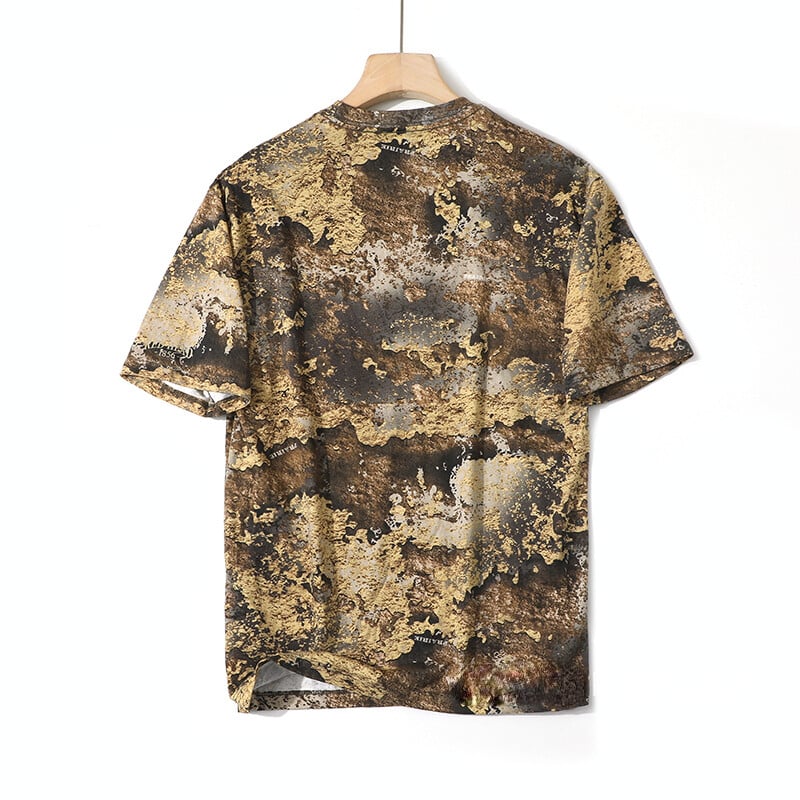 S-6XL vyriški medžiokliniai marškinėliai Kamufliažiniai marškinėliai sportiniai žygiams lauke vyriški marškinėliai greitai išdžiūstantys, drėgmę sugeriantys JAV dydis